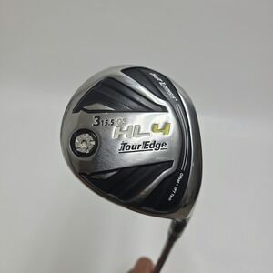 Tour Edge HL4 Offset OS 15.5° 3 Fairway Wood UST Mamiya Tour Edge 55 Gram Senior